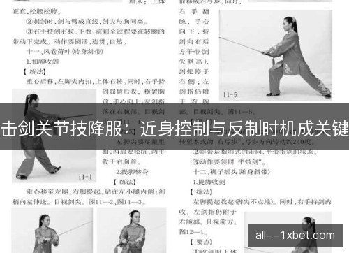 击剑关节技降服:近身控制与反制时机成关键 击剑关节技降服:近身控制与反制时机成关键